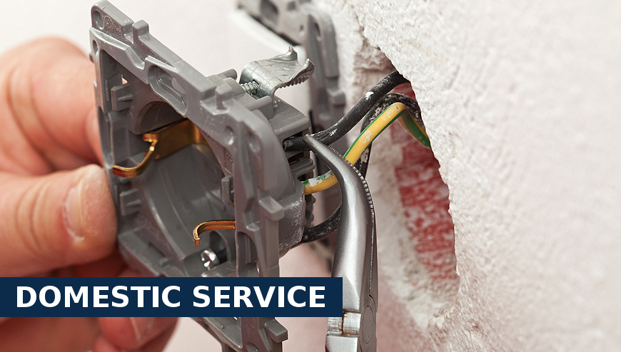 Domestic service electrical services Dalston