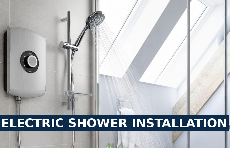 Electric shower installation Dalston